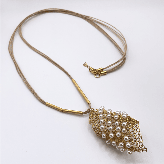 Long Woven Necklace