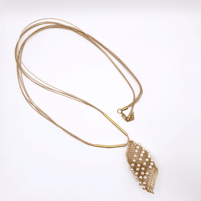 Long Woven Necklace