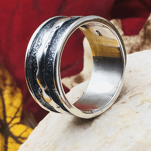 Silver Aged Ring 