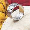 Triangles Silver Ring 