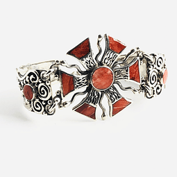 Red Spondylus Bangle