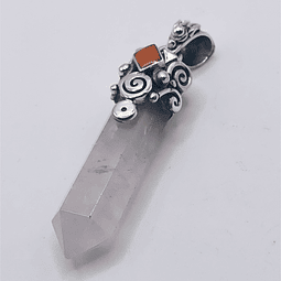 Pink Quartz Pendant 