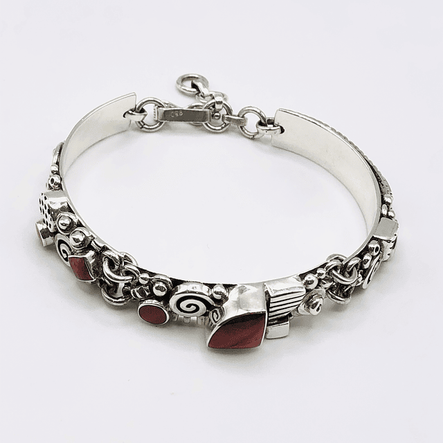 Red Spondylus Bangle  