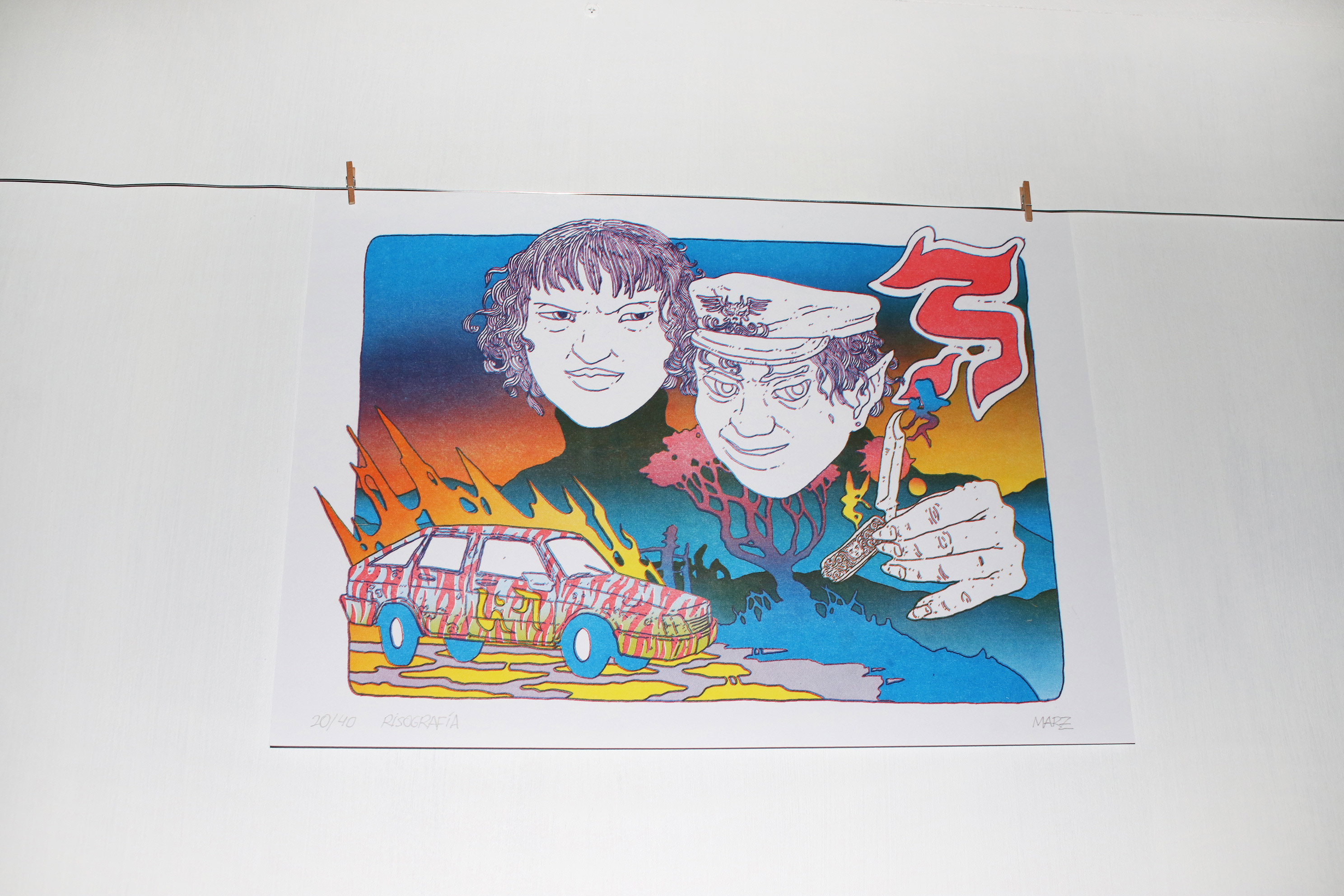 Risografía Marz Warz 2