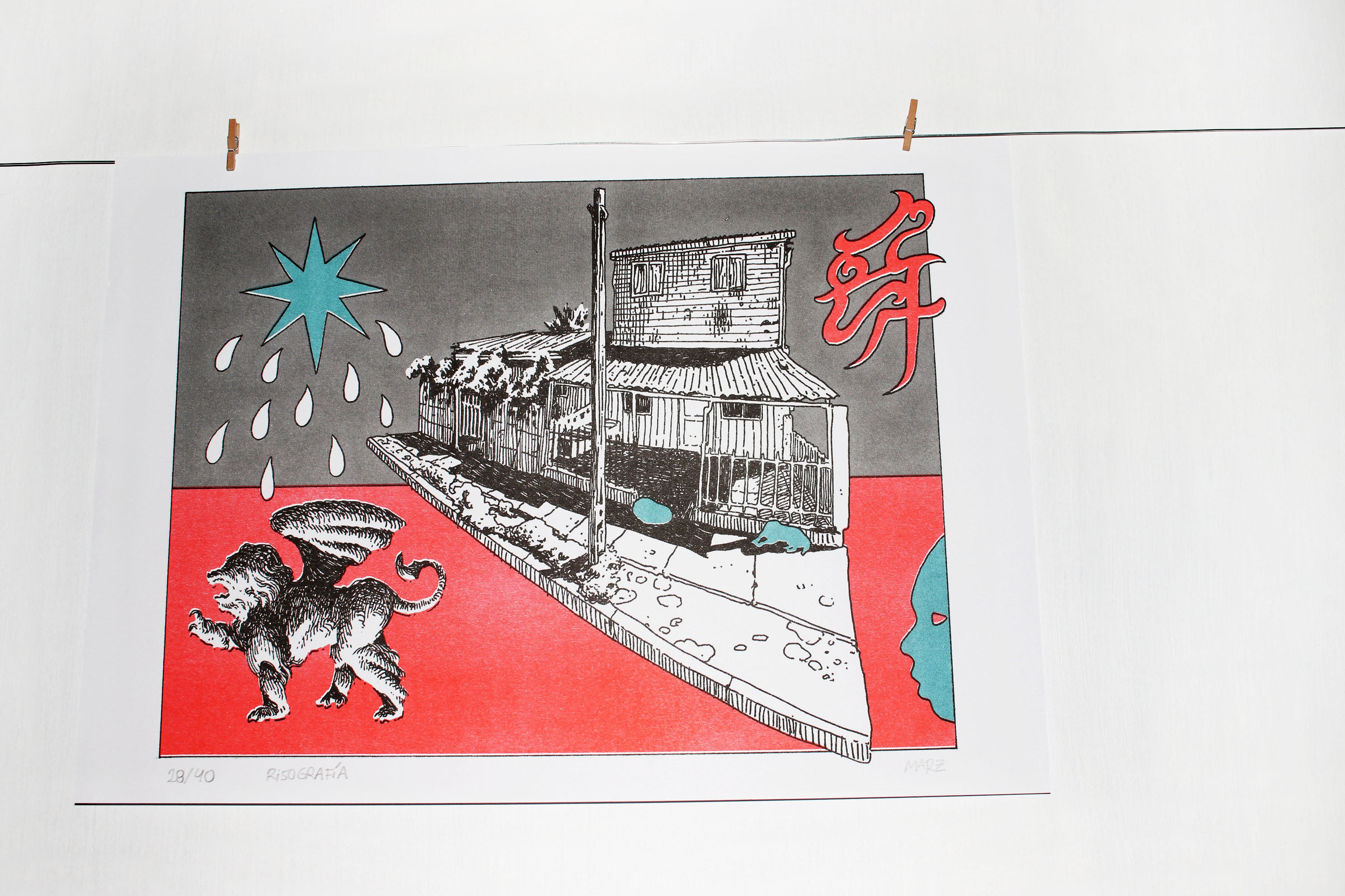 Risografía Marz Warz 2