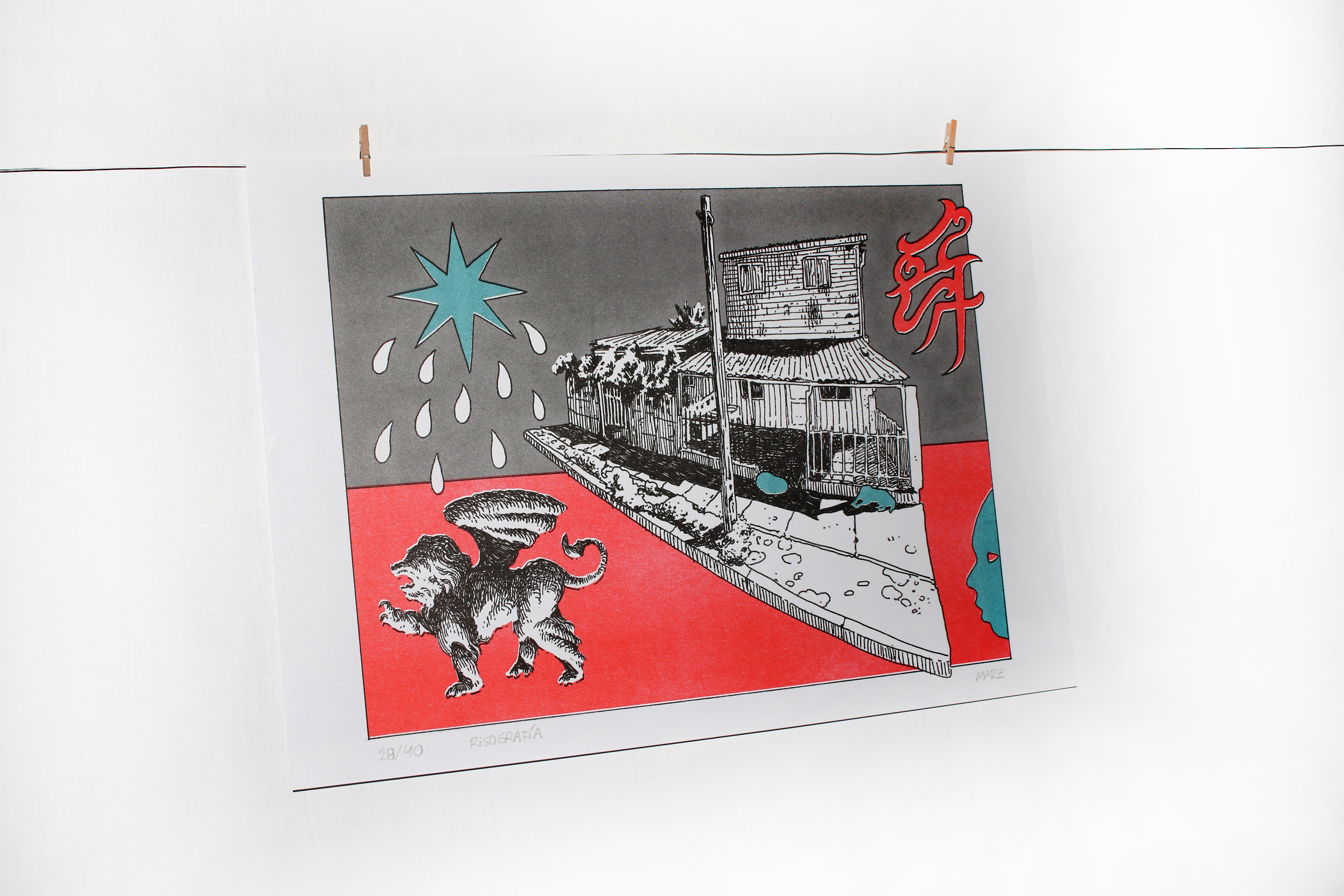 Risografía Marz Warz 4