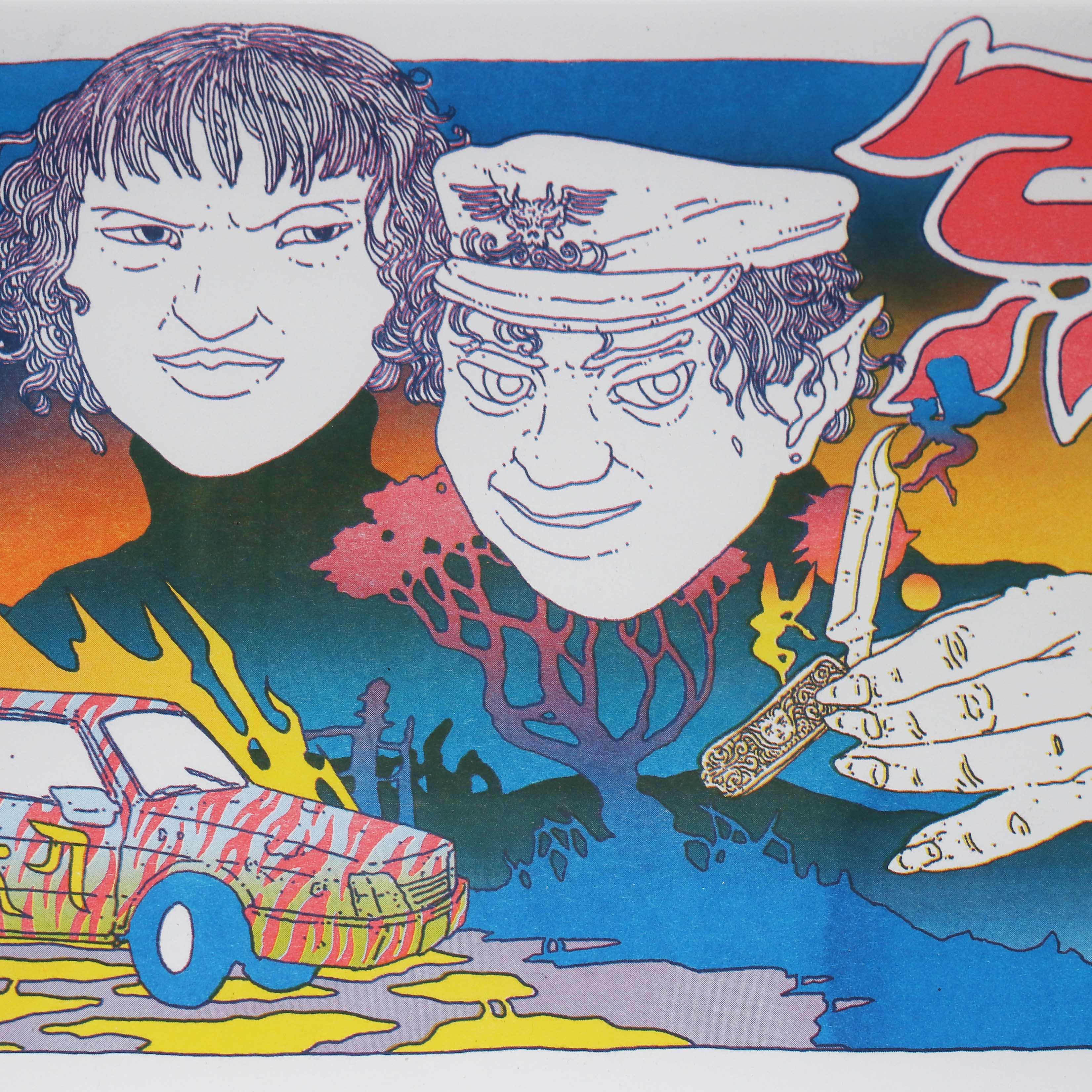 Risografía Marz Warz Enmarcada 4