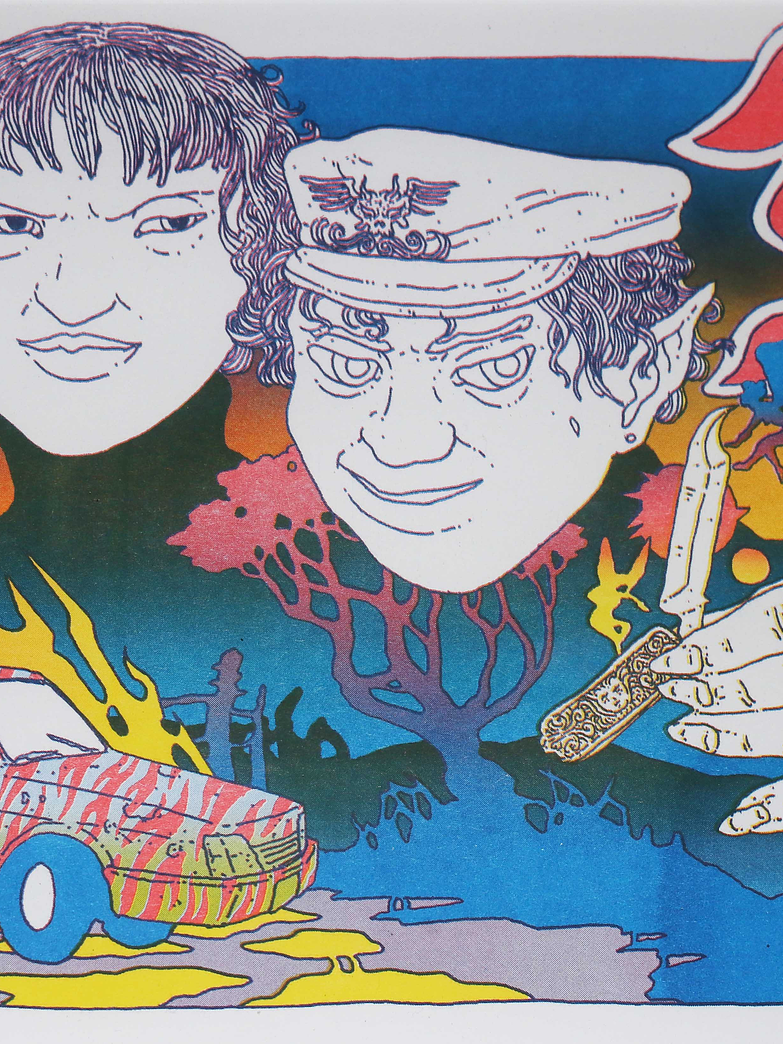 Risografía Marz Warz Enmarcada 4