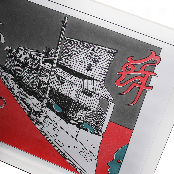 Risografía Marz Warz Enmarcada 4