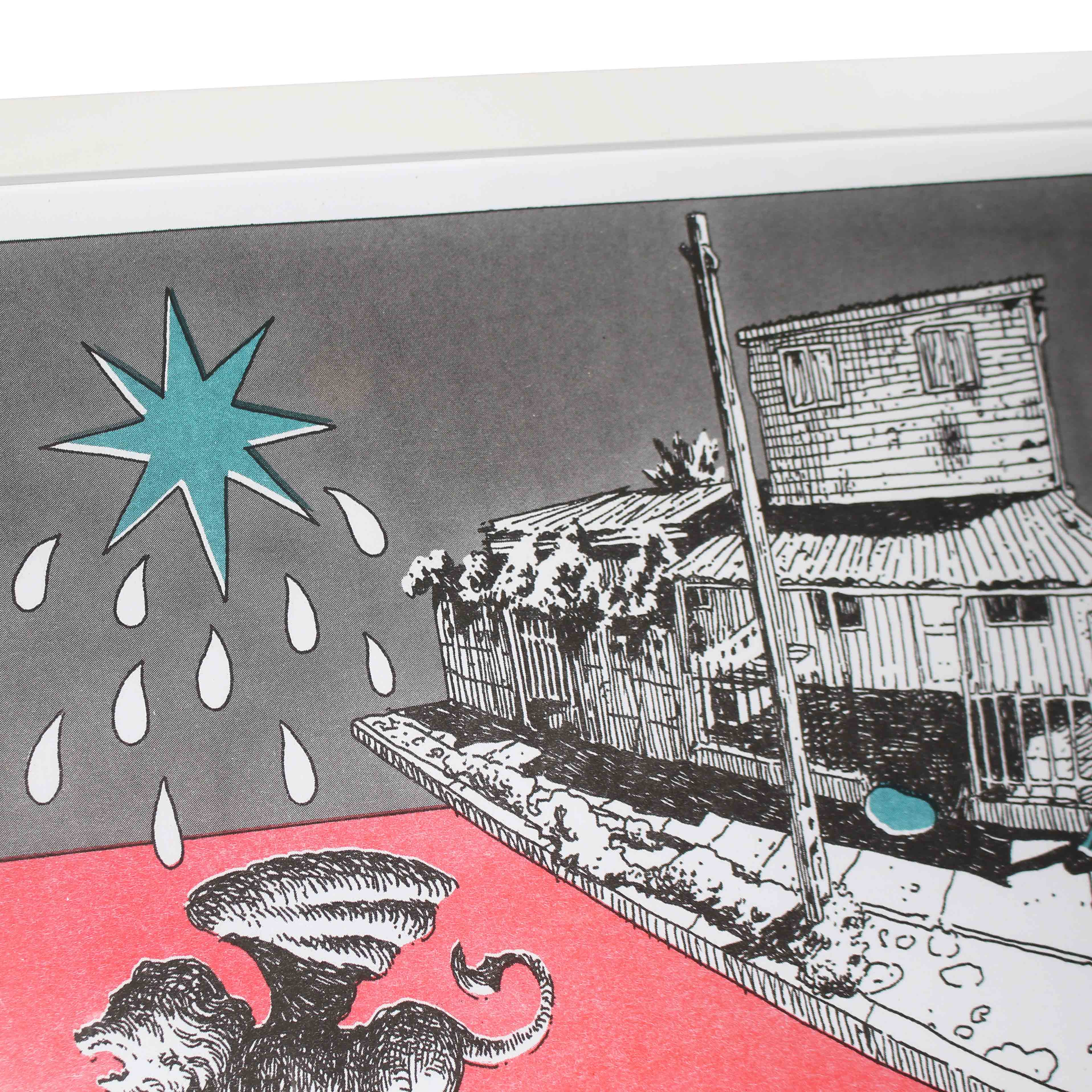 Risografía Marz Warz Enmarcada 5