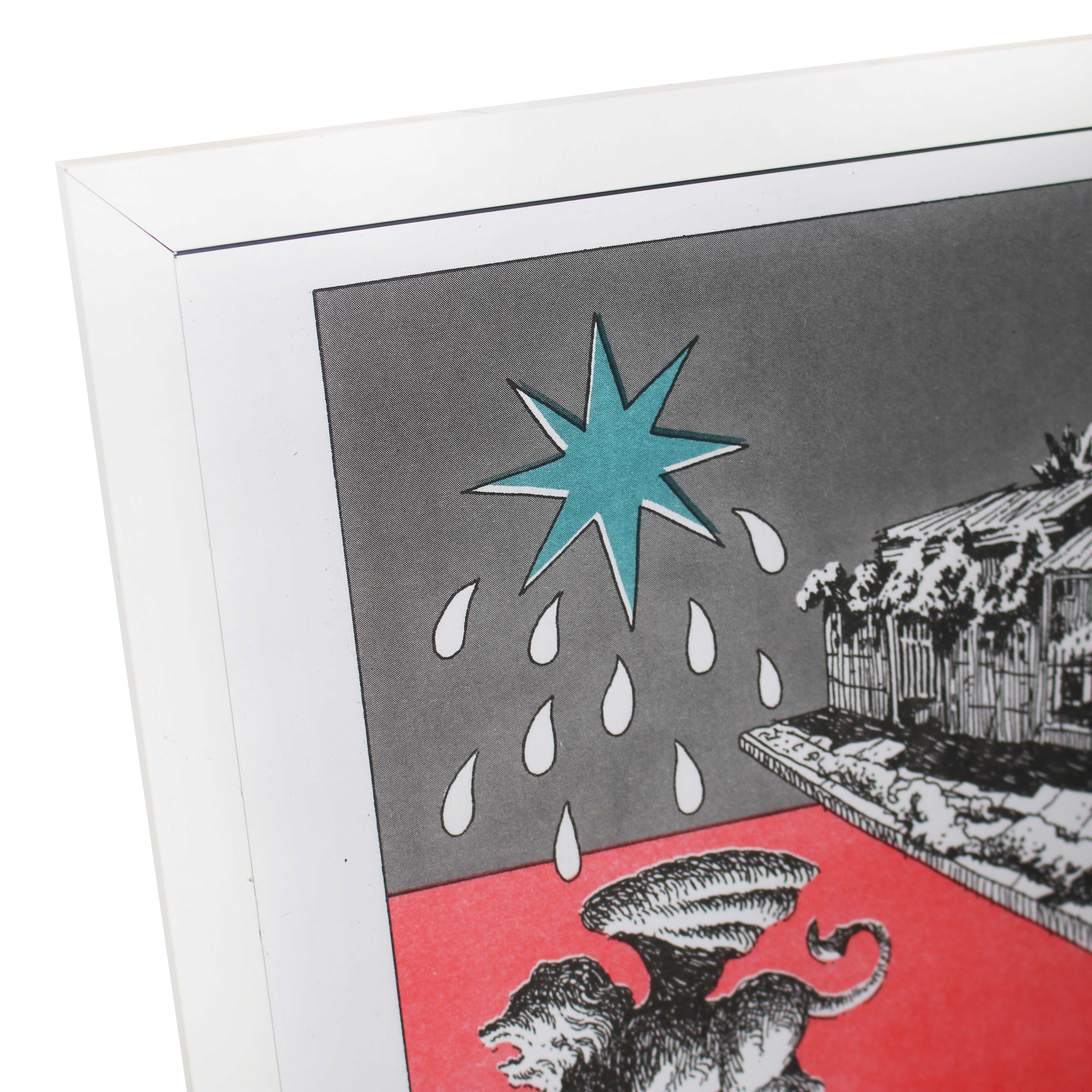 Risografía Marz Warz Enmarcada 6