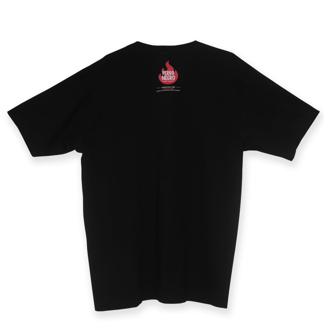 Polera Perro Negro negra  2