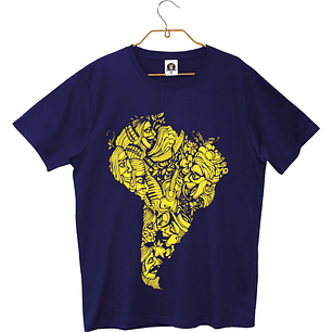 Polera América Morena morada