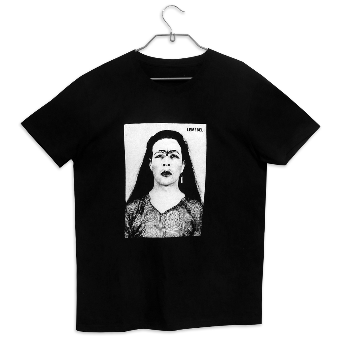 Polera Pedro Lemebel - Frida color negro 1