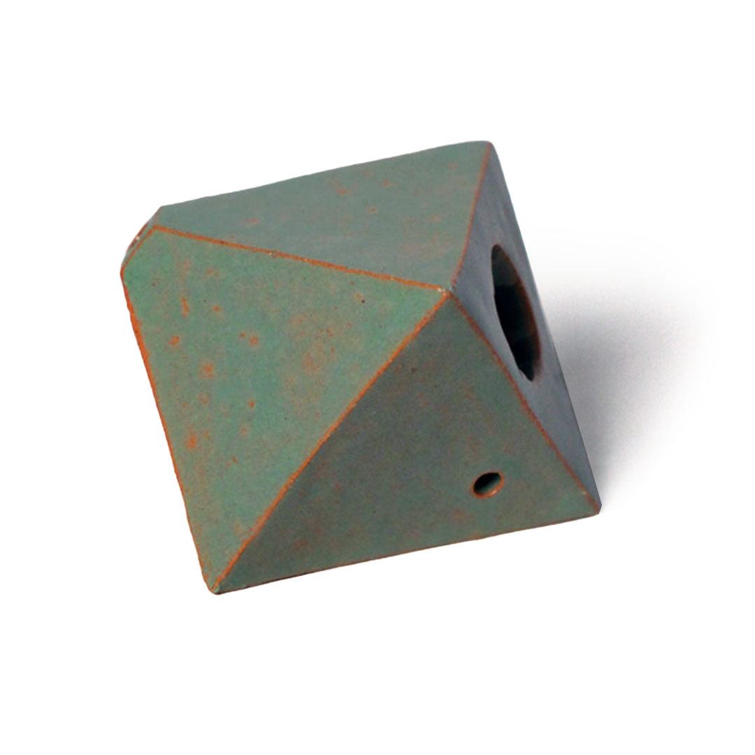 Pipa Octaedro Turquesa 1