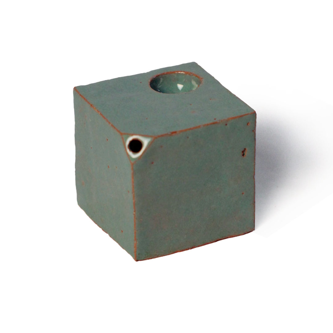 Pipa Hexaedro Turquesa 1