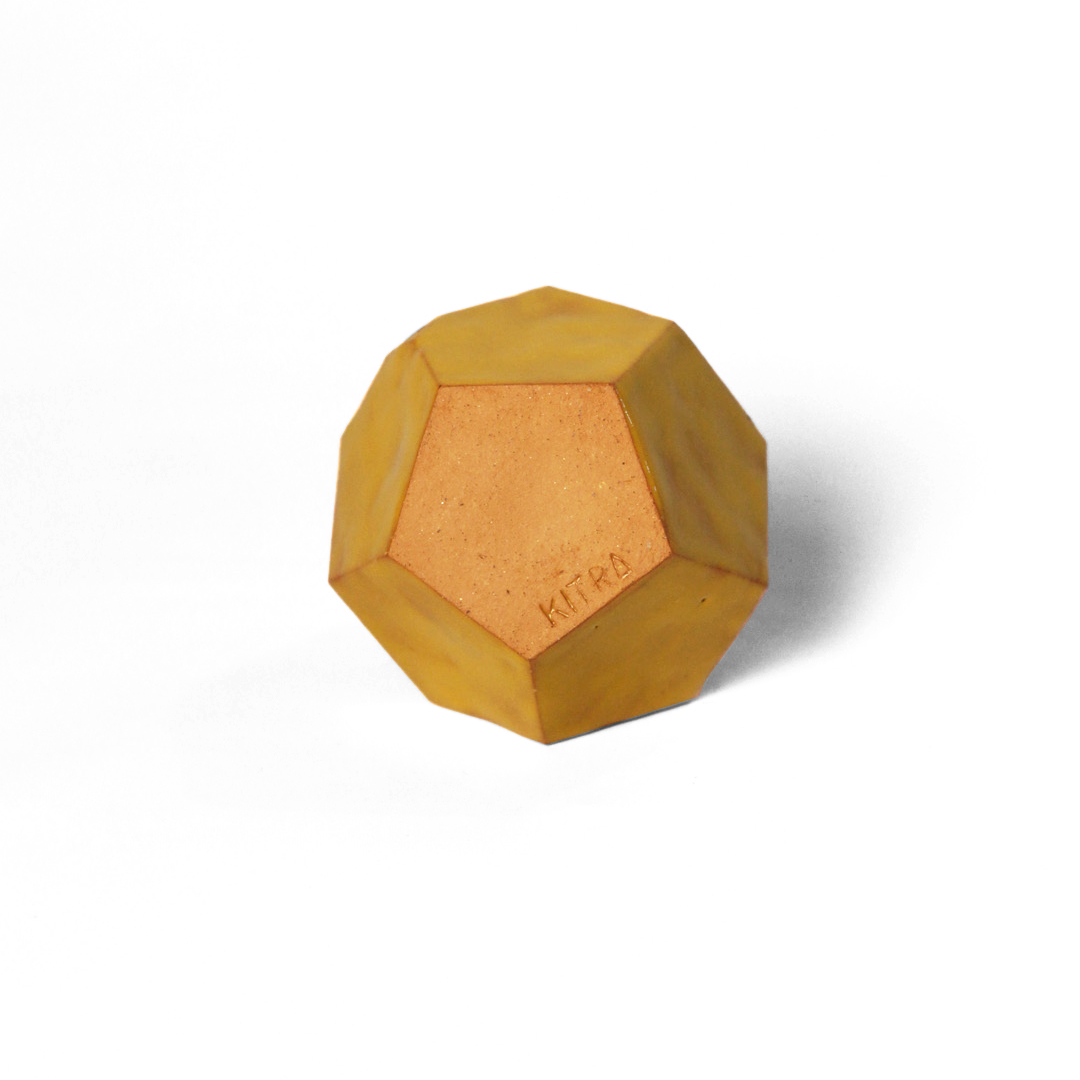 Pipa Dodecaedro Amarillo 3