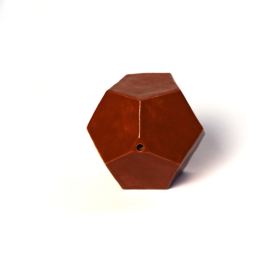 Pipa Dodecaedro Rojo 5