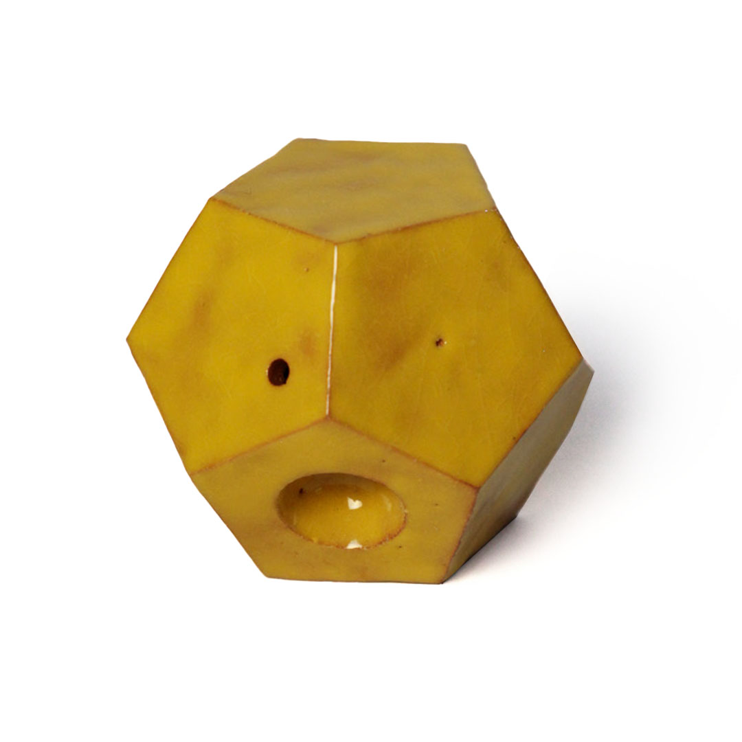 Pipa Dodecaedro Amarillo 1