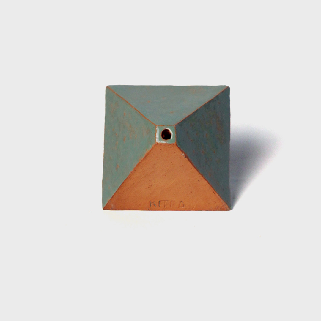 Pipa Octaedro Turquesa 4