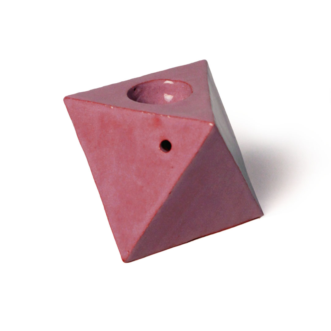 Pipa Octaedro Rosado 1