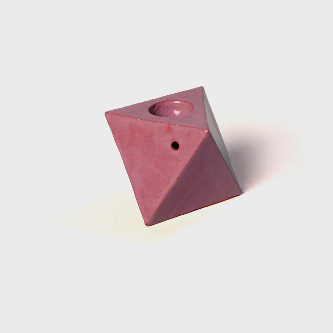 Pipa Octaedro Rosado 2