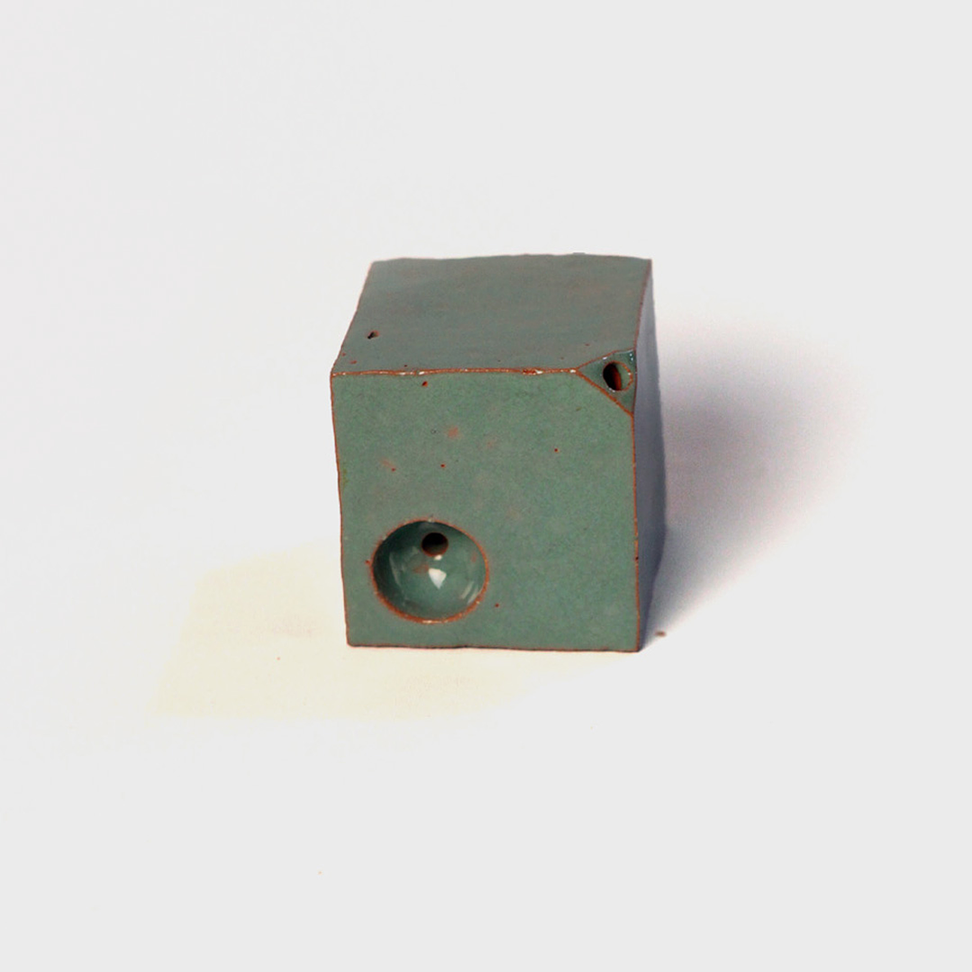 Pipa Hexaedro Turquesa 3