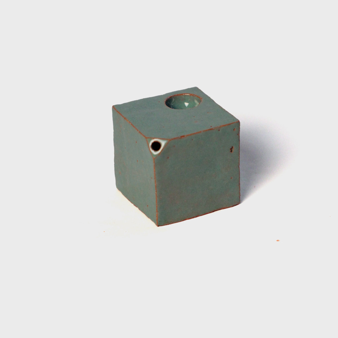 Pipa Hexaedro Turquesa 2