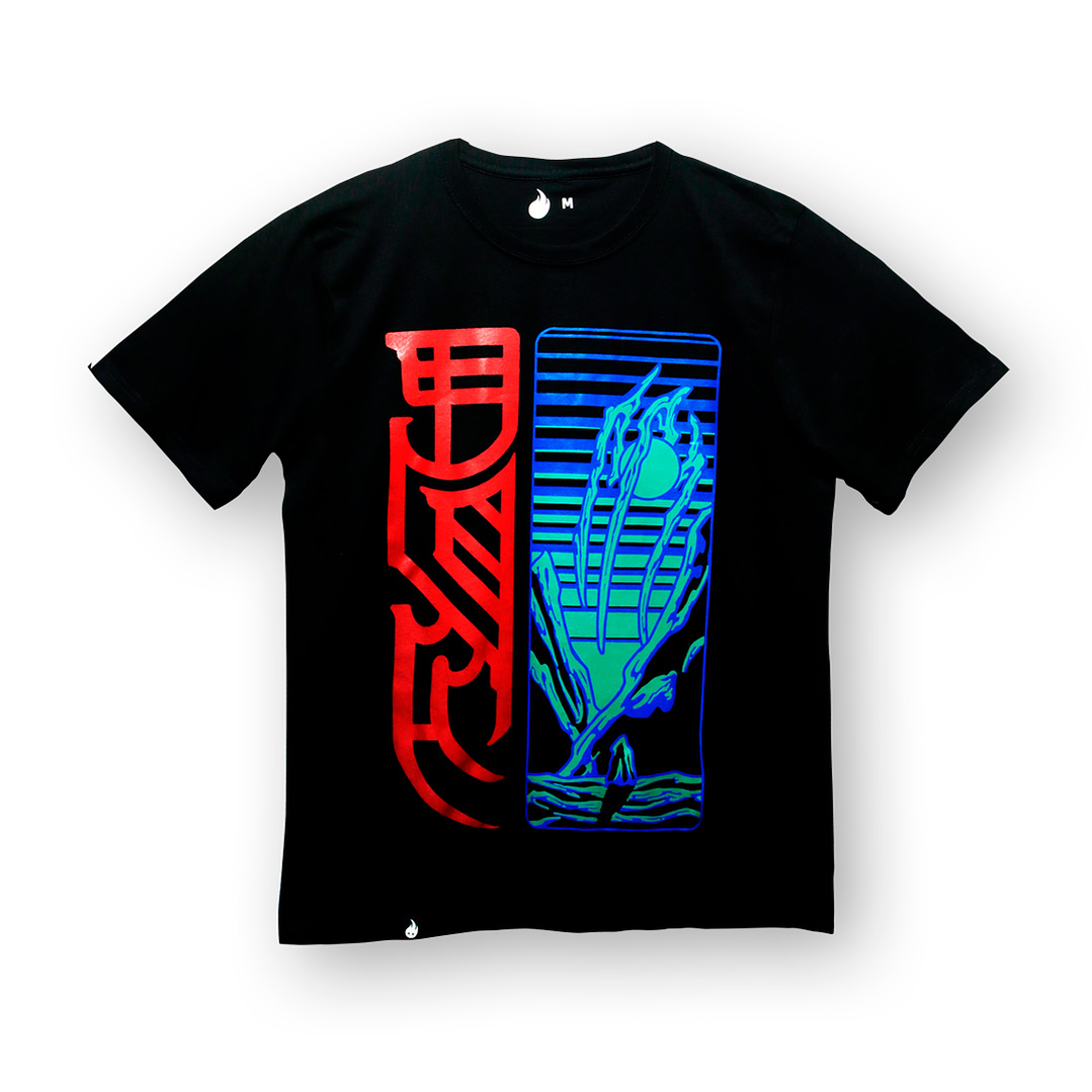 Polera Negra x Pozo 1