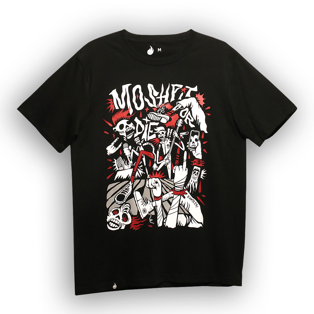 Polera Negra Kartess 1