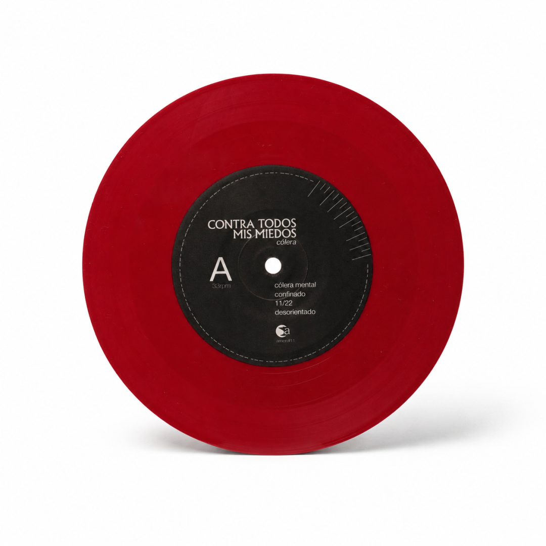 Vinilo Contra Todos Mis Miedos - Cólera (Vinilo 7