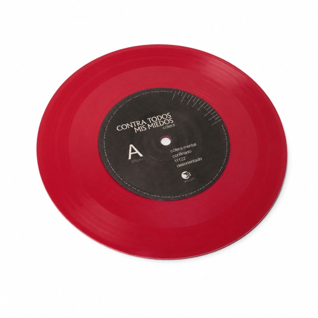 Vinilo Contra Todos Mis Miedos - Cólera (Vinilo 7