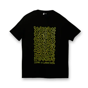 Polera Evitar la línea recta x Joan