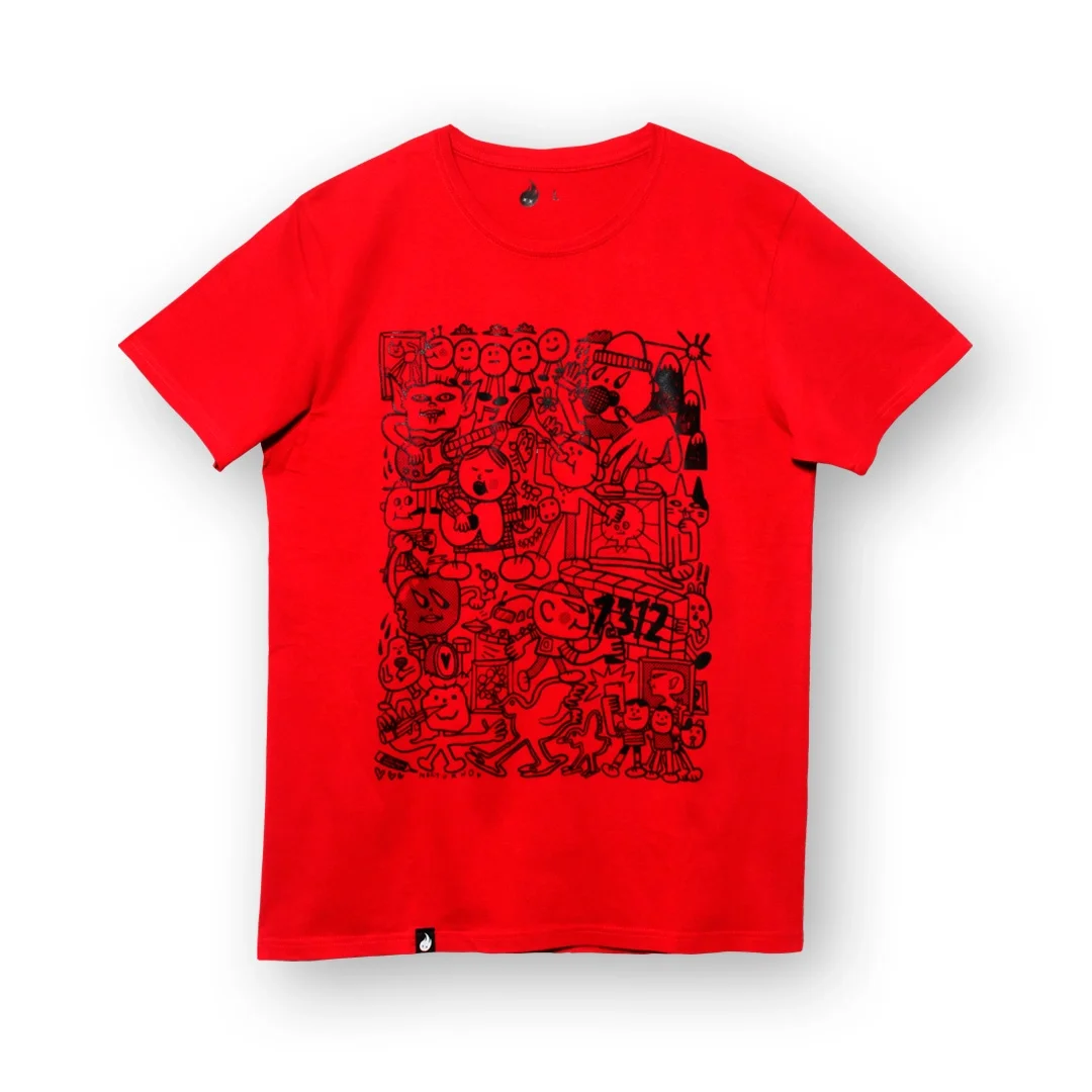 Polera Roja x n0cturno 1