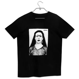 Polera Pedro Lemebel - Frida color negro