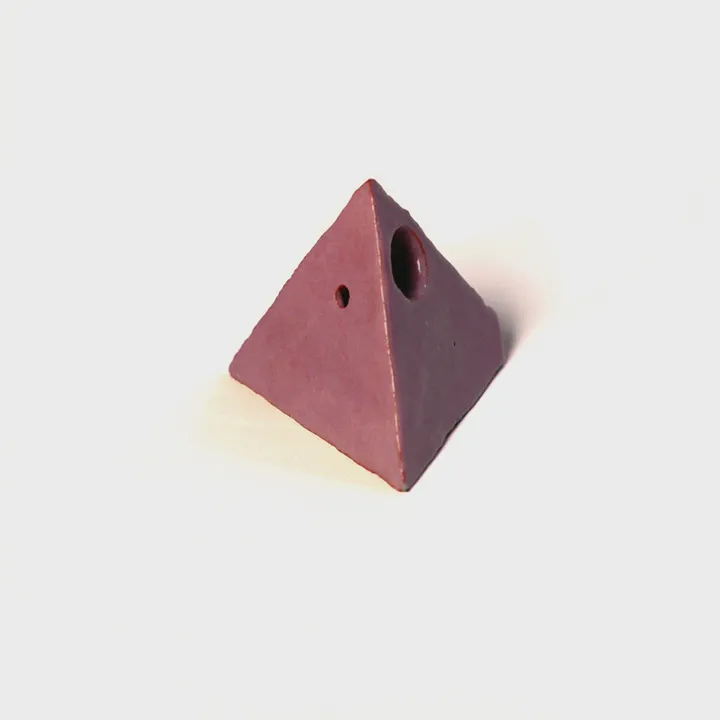 Pipa Tetraedro Rosado 3