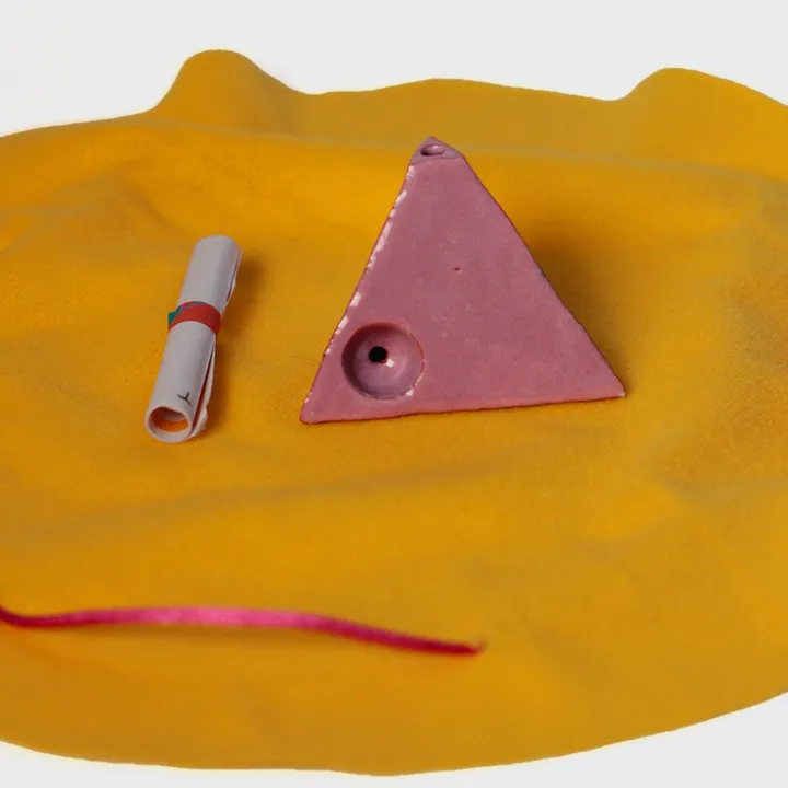 Pipa Tetraedro Rosado 7