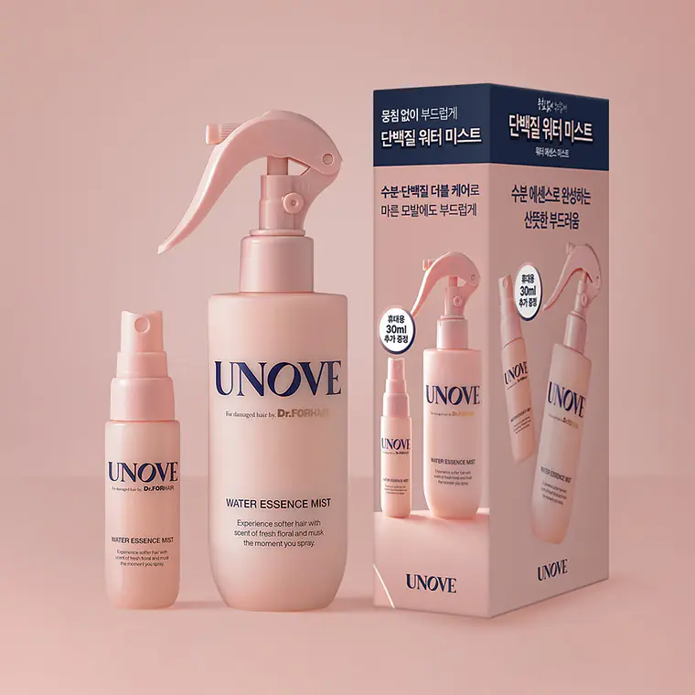 UNOVE Water Essence Hair Mist Set 1