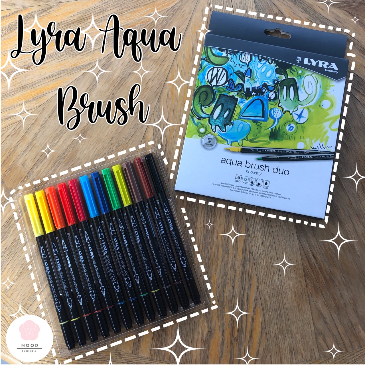 Lyra Aqua Dual Brush (12 Colores)