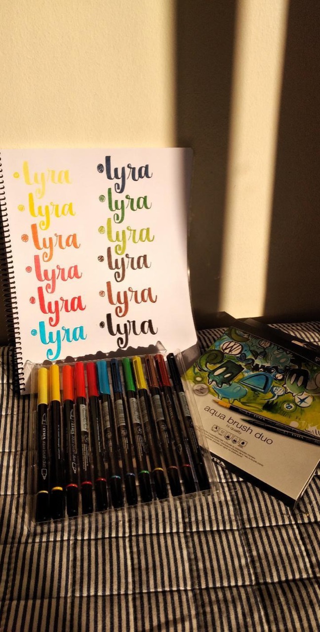 Lyra Aqua Dual Brush (12 Colores)