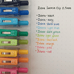 Sarasa Clip 10 Colores