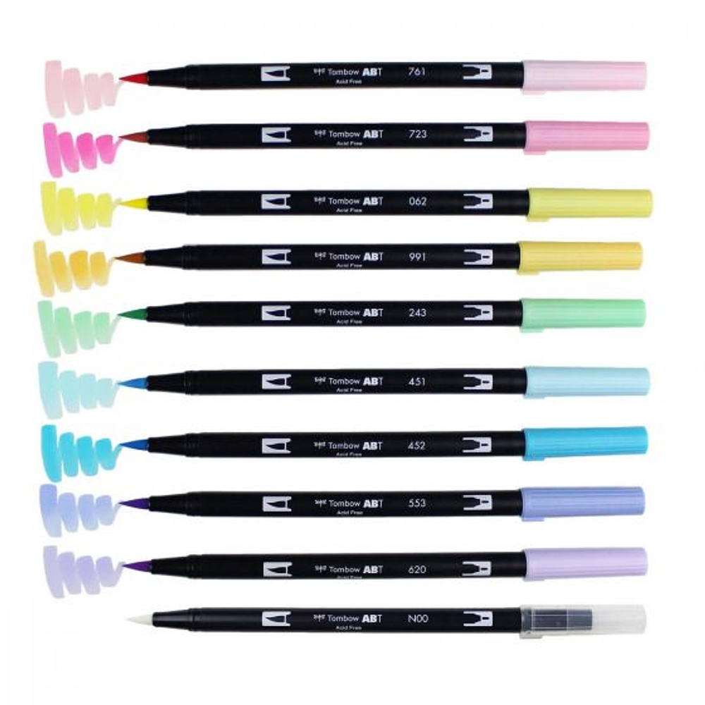 Tombow Dual Brush Pens Set de 10 