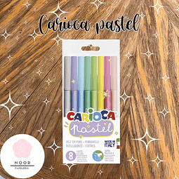 Carioca pastel punta cónica 