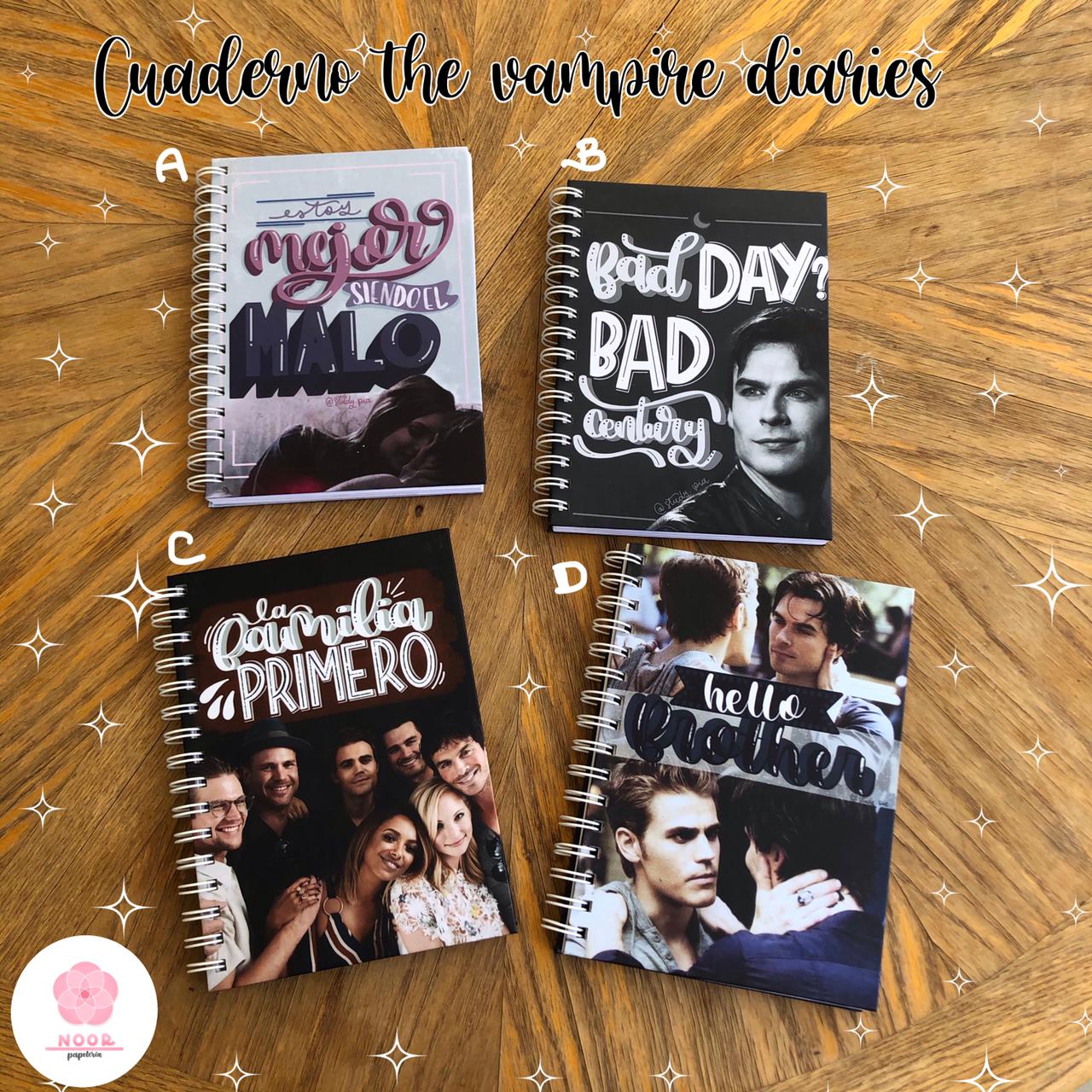 Cuadernos The Vampire Diaries 