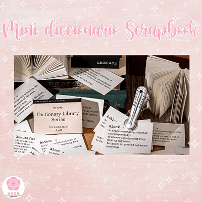 Mini diccionario Scrapbook 