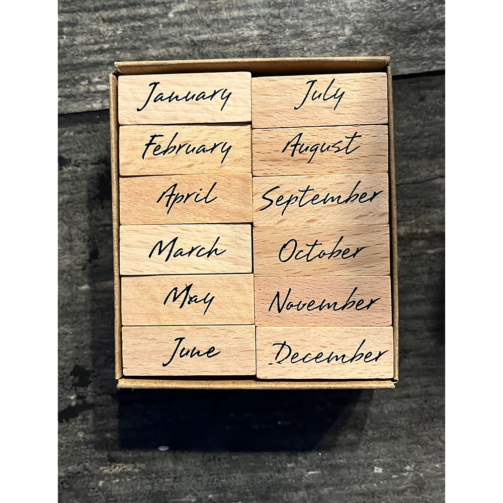Set de sellos Calendario/Números