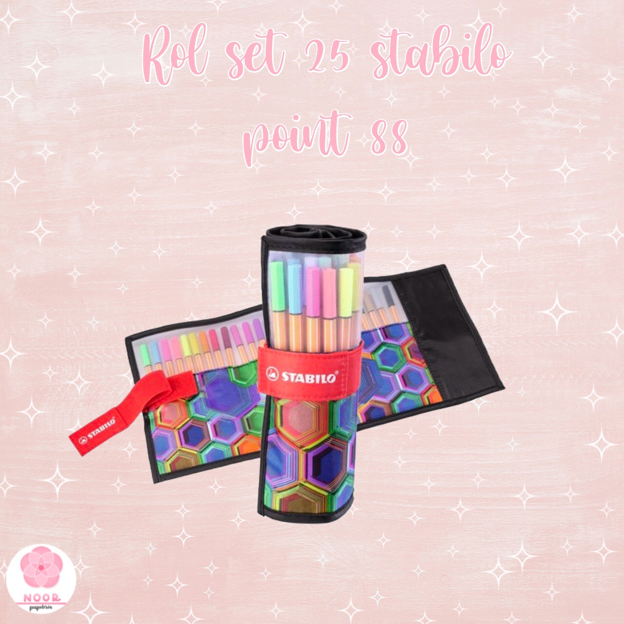 Stabilo Point 88 Rollerset (25 COLORES)