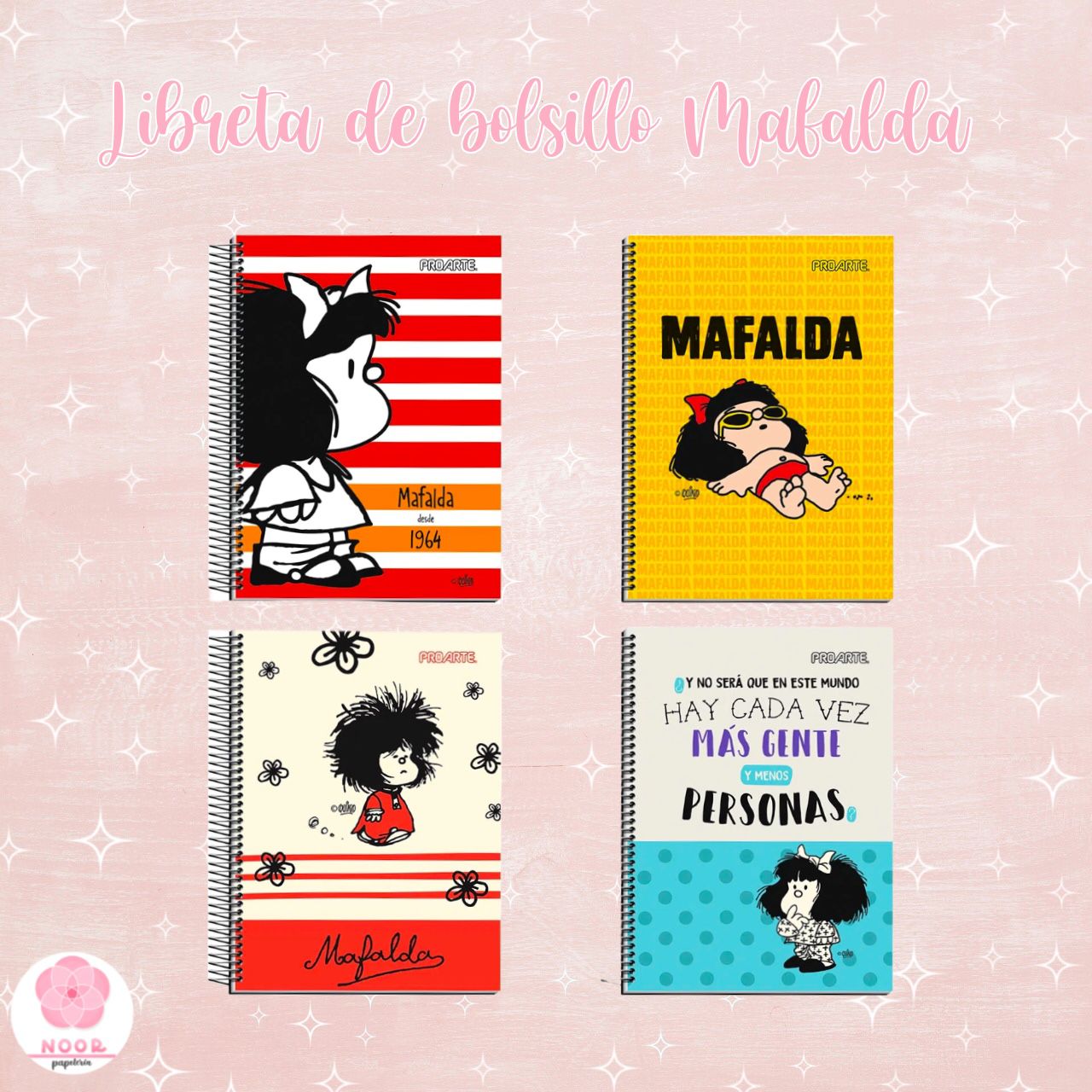 Libreta de bolsillo Mafalda 