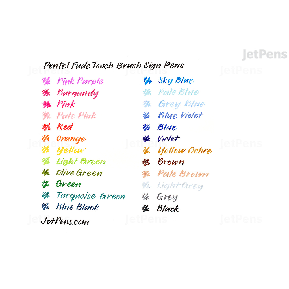 Pentel Touch Set de 24 Colores