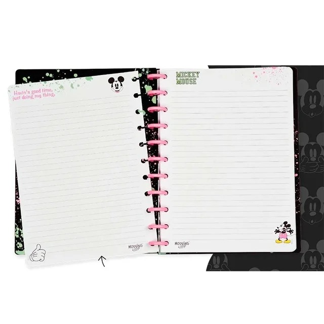 Cuaderno con Discos Minnie and Mickey Mouse - Mooving Loop